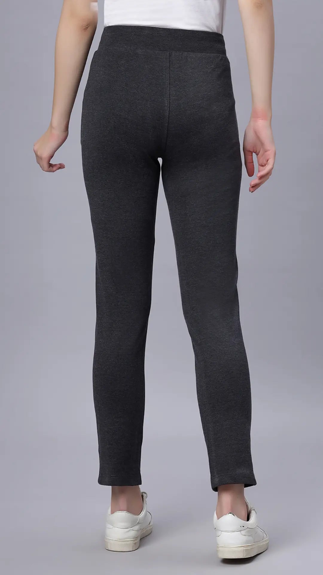 Lunica Women's Lounge Wear Seprate Bottom - Antra M., Sinker Fabric, Regular Fit, Full Length