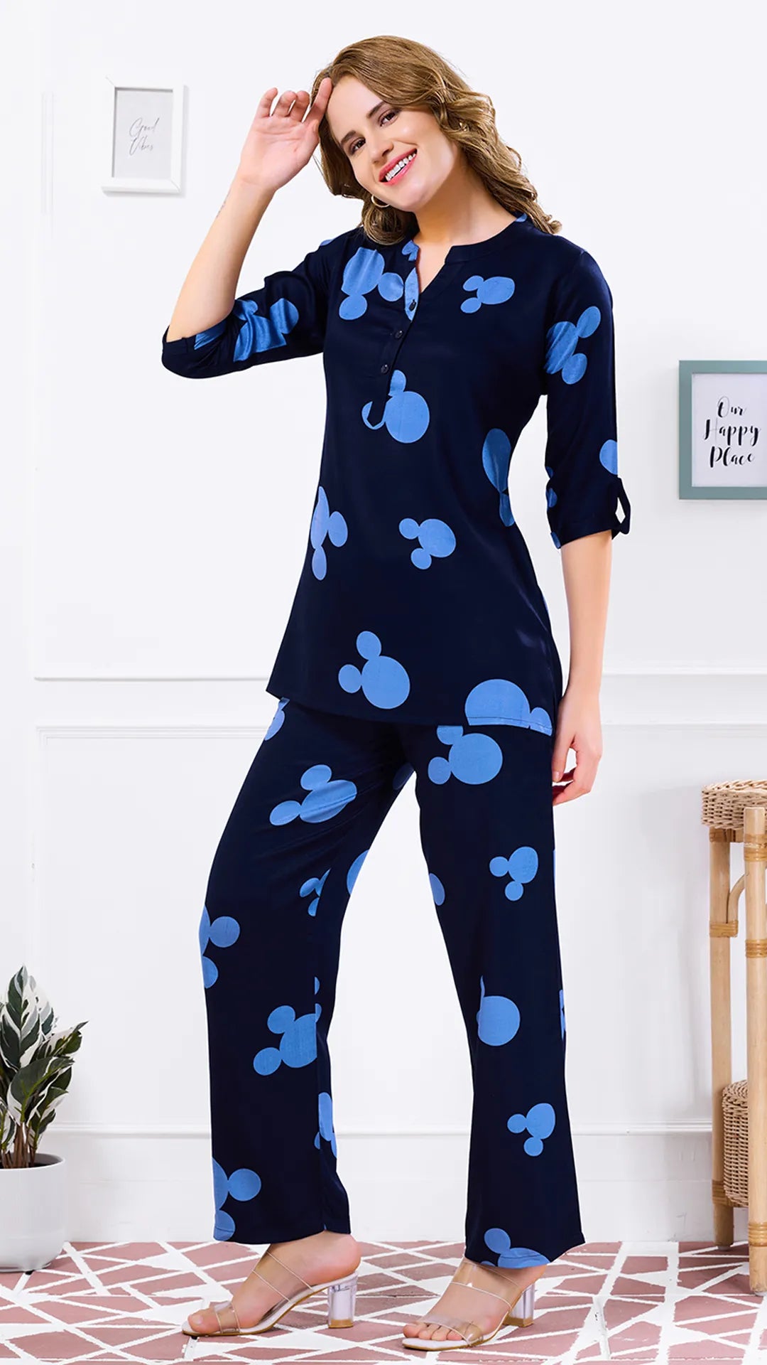 Printed Power Co-ord Set