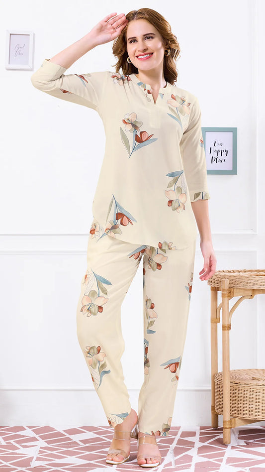 Printed Power Co-ord Set