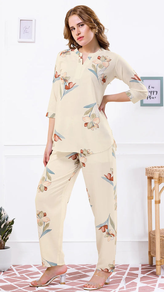 Printed Power Co-ord Set