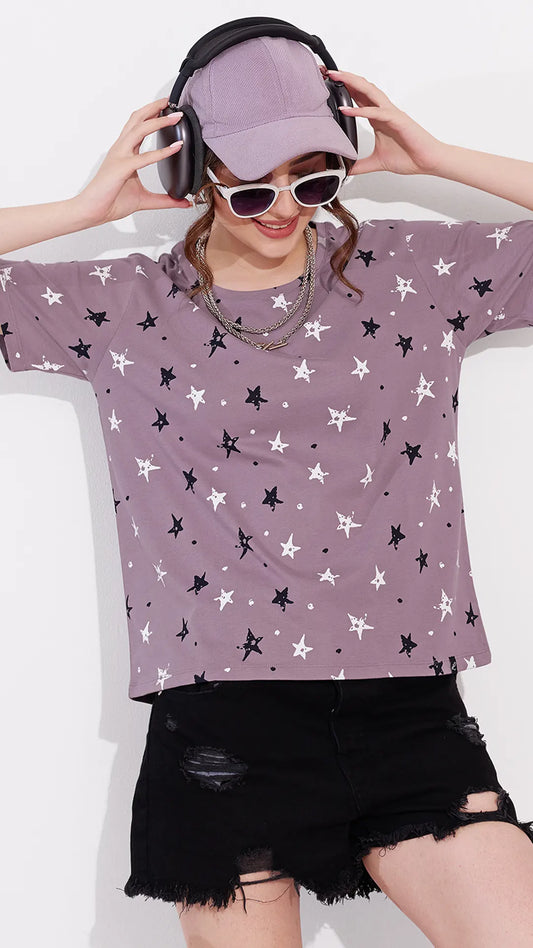 Lounge Wear, Half Sleeve, Round Neck