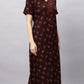 Sukanya Floral Printed Maxi Gown | Women's Stylish Lounge Wear