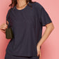 Lunica Women's Printed Sinker Nightsuit Set , Regular Fit Loungewear , Ideal for Women , Lounge Wear Nightdress Pyjama Set Sleepwear , Grey Printed Half Sleeves Round Neck