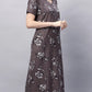 Sukanya Floral Printed Maxi Gown | Women's Stylish Lounge Wear