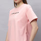 Lunica Women's  Lounge Wear  Seprate Top  - Pink , Looper Lycra, Regular Fit, Ideal For Women's, Lounge Wear, Half Sleeve, Round Neck