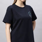 Lunica Women's  Lounge Wear  Seprate Top  - Navy , Looper Lycra, Regular Fit, Ideal For Women's, Lounge Wear, Half Sleeve, Round Neck