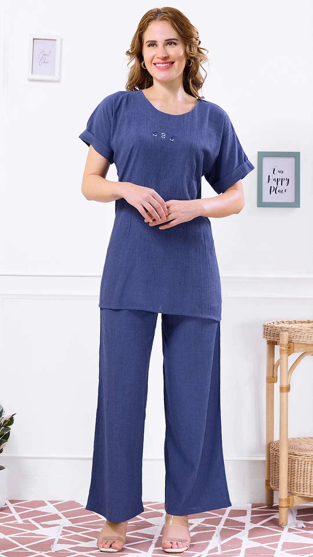 Printed Power Co-ord Set