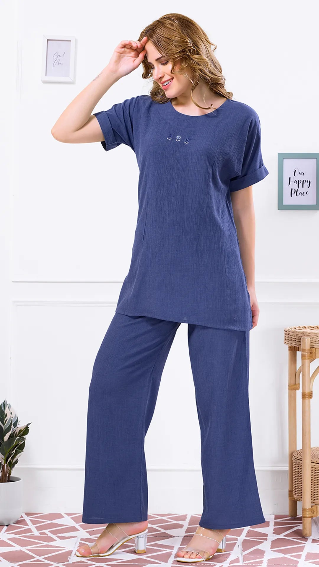Printed Power Co-ord Set