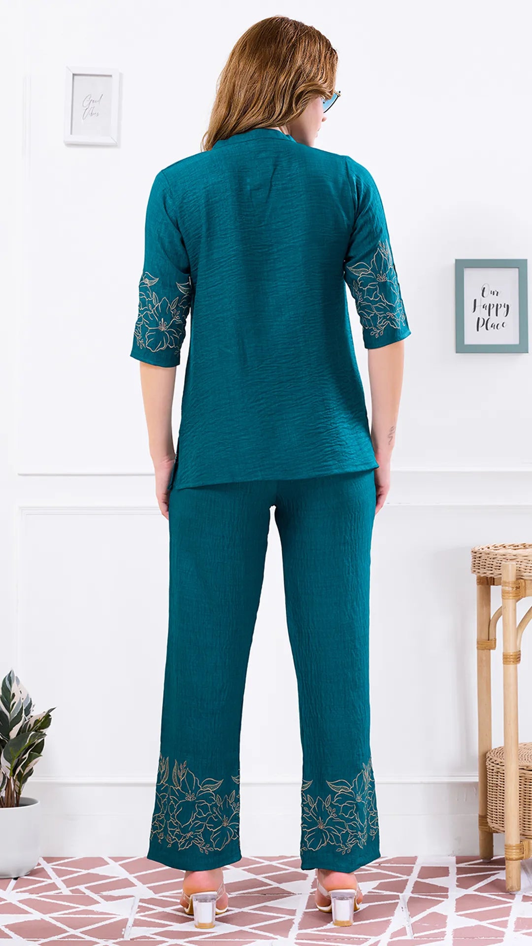 Printed Power Co-ord Set