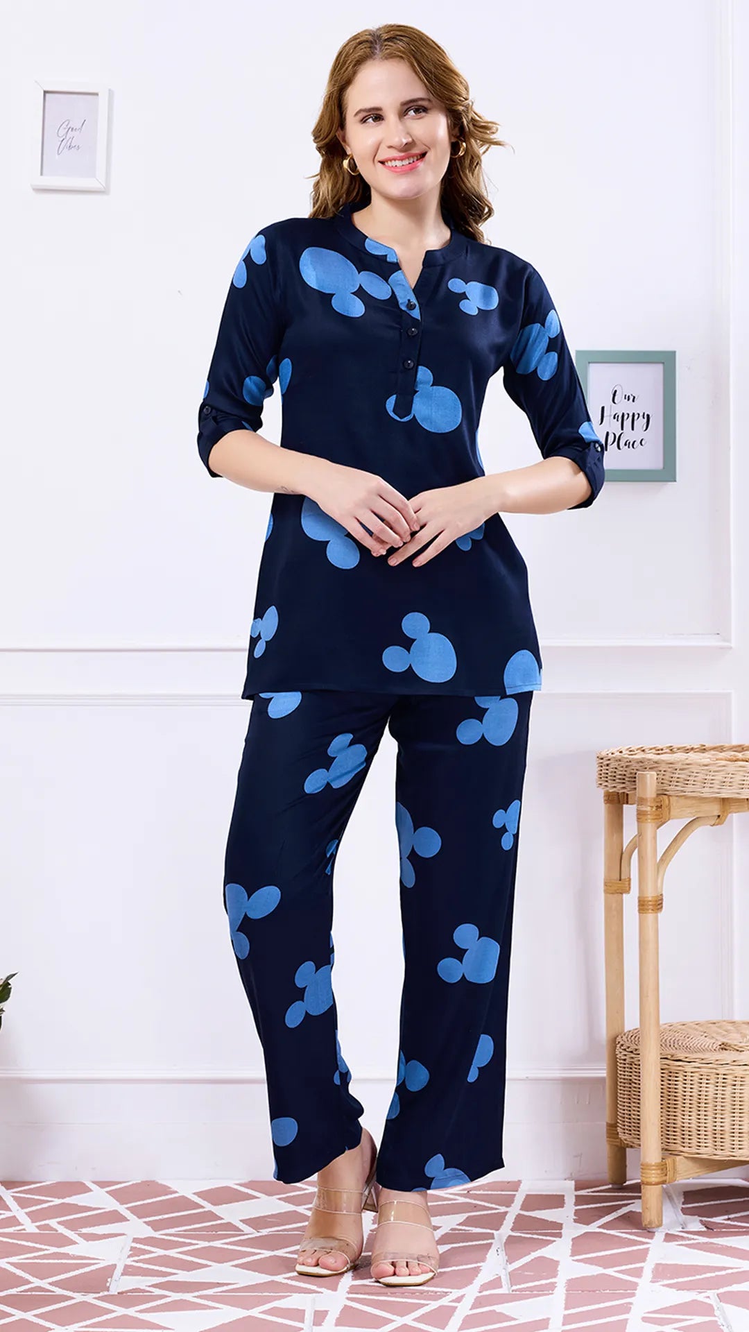 Printed Power Co-ord Set