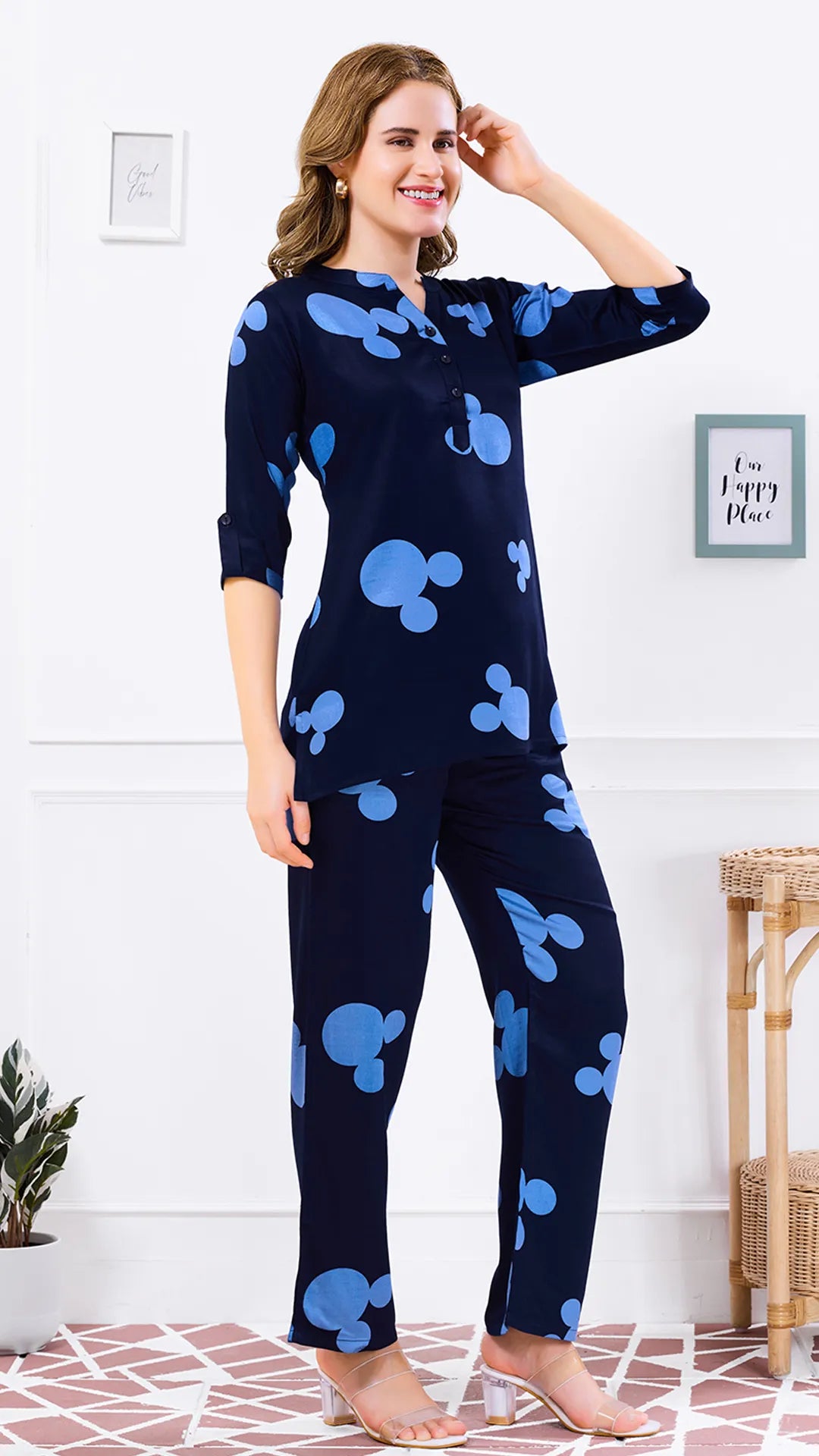 Printed Power Co-ord Set