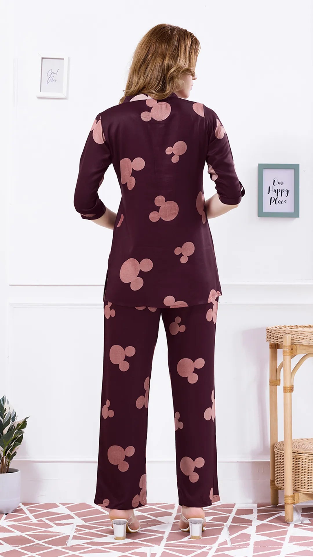 Printed Power Co-ord Set