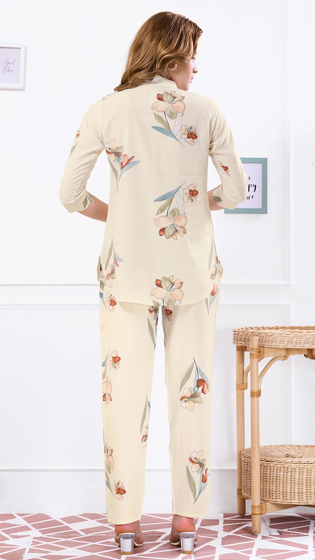 Printed Power Co-ord Set