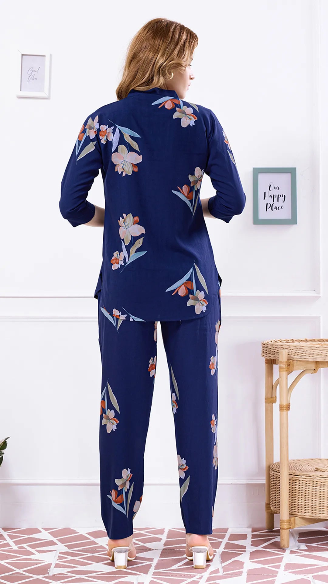 Printed Power Co-ord Set