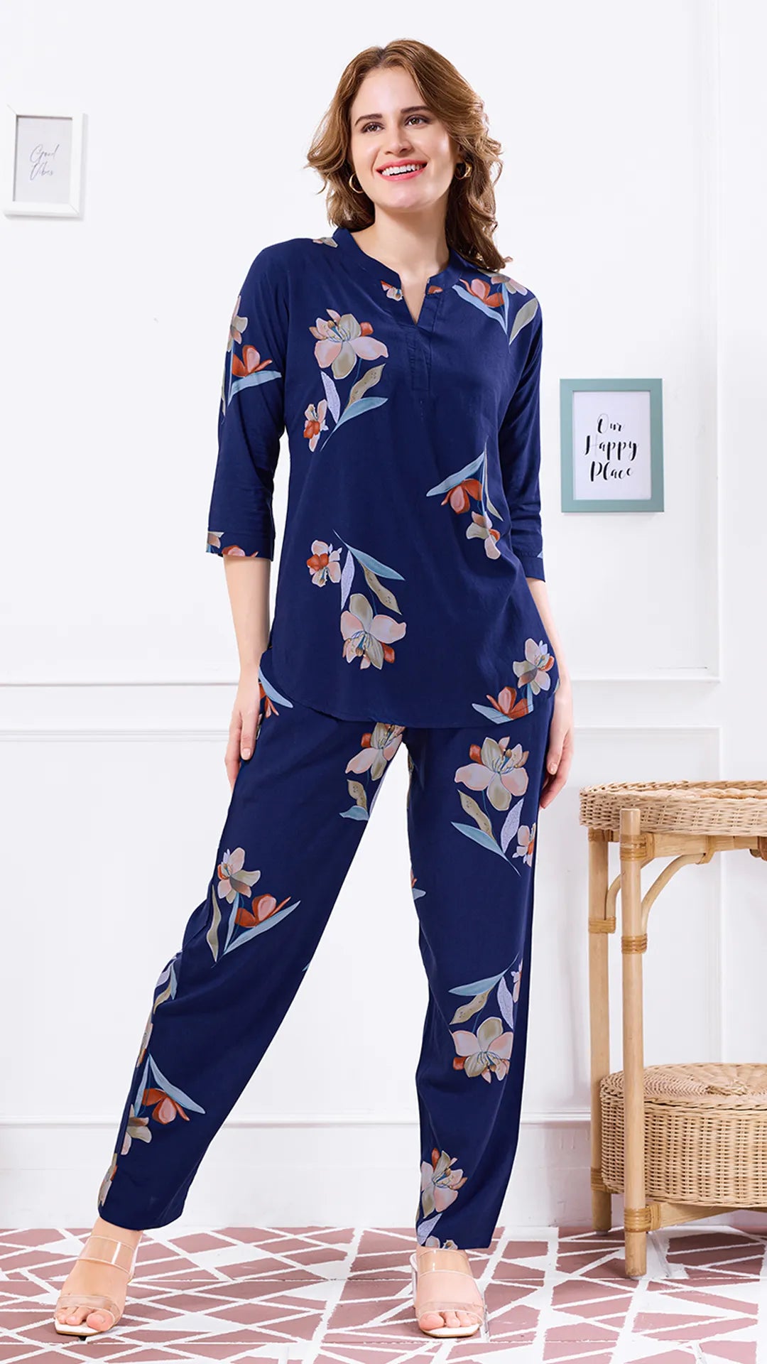 Printed Power Co-ord Set
