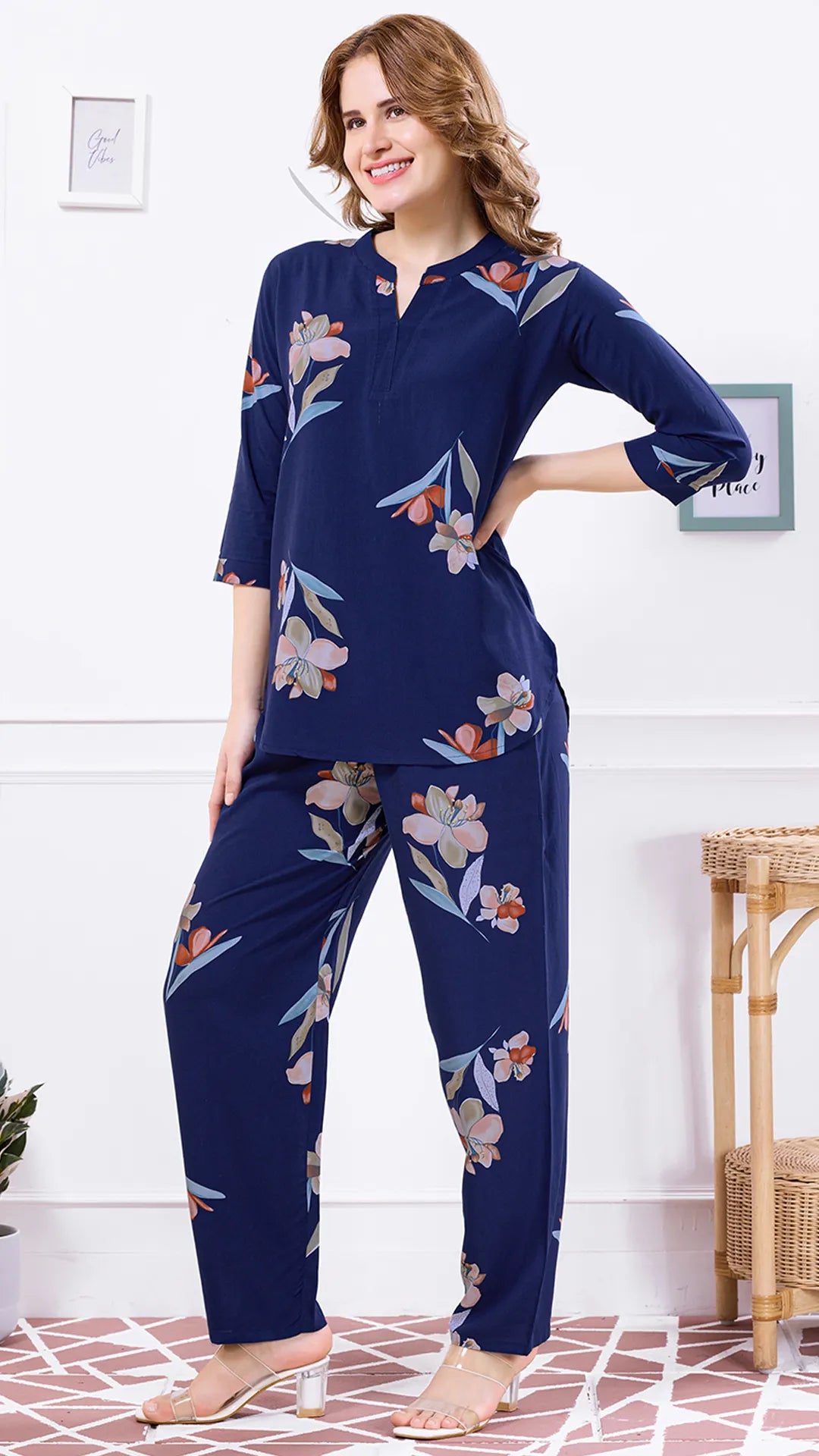 Printed Power Co-ord Set