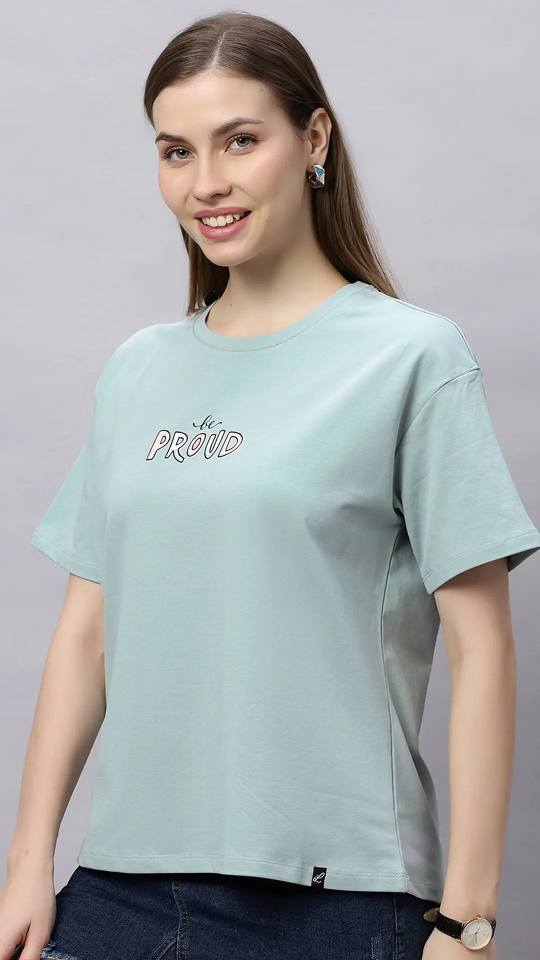 Lunica Women's  Lounge Wear  Seprate Top  - Pista , Looper Lycra, Regular Fit, Ideal For Women's, Lounge Wear, Half Sleeve, Round Neck