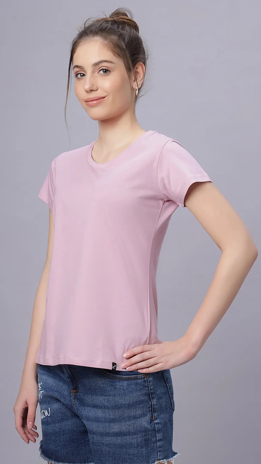 Sukanya Women's  Lounge Wear  Seprate Top  - Pink , Sinker Fabric, Regular Fit, Ideal For Women's, Lounge Wear, Half Sleeve, Round Neck