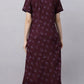 Sukanya Floral Printed Maxi Gown | Women's Stylish Lounge Wear
