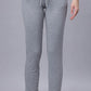 Lunica  Women's Lounge Wear  Seprate Bottom  - Grey M., Sinker Fabric, Regular Fit,  Full Length