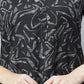 Sukanya Women's Black Cotton Blend Printed Nighty - Half Sleeves, Round Neck, Long