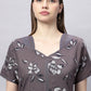 Sukanya Floral Printed Maxi Gown | Women's Stylish Lounge Wear