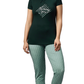 Sukanya Women's Printed Lounge Wear Top & Pyjama Set - Regular Fit, Ideal For Women's, Lounge Wear, Sinker Fabric, Half Sleeve, Round Neck, Green