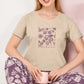 Foan Printed Half Sleeves Round Neck