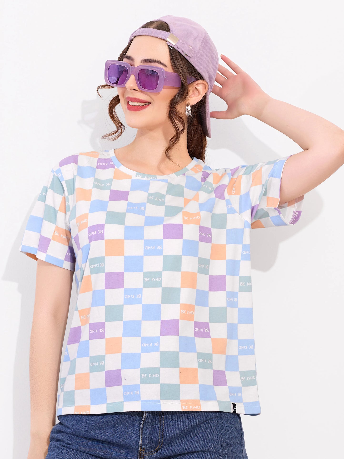 Women's, Lounge Wear, Half Sleeve, Round Neck