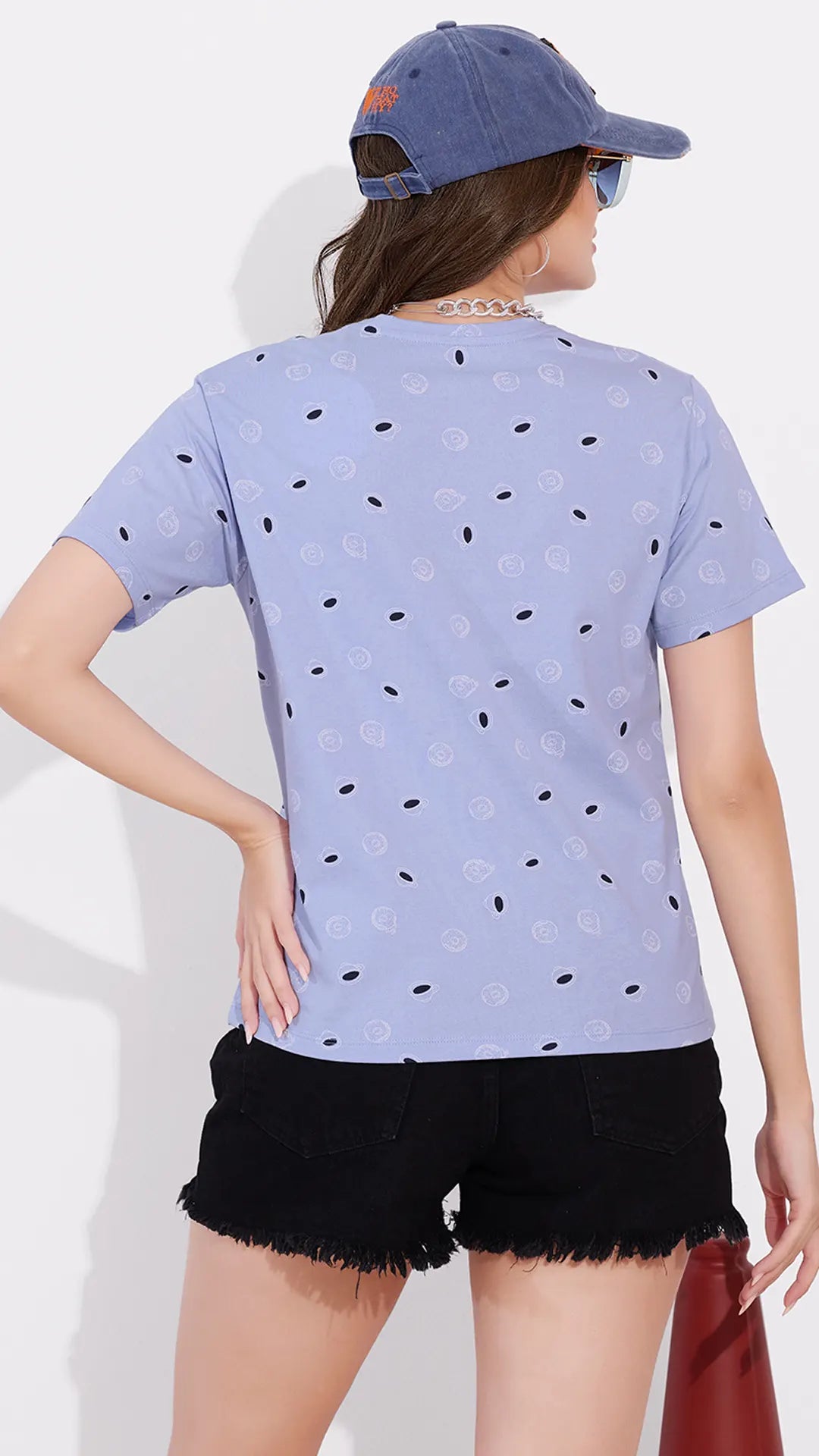 Lounge Wear, Half Sleeve, Round Neck