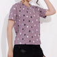 Lounge Wear, Half Sleeve, Round Neck