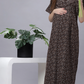 Sukanya Comfortable Women's Full Length Cotton Blend Half Sleeves Nighty, Blue, Coffee & Maroon, Soft and Elegant Print Sleepwear
