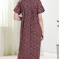Sukanya Womens Printed Maternity Feeding Nighty