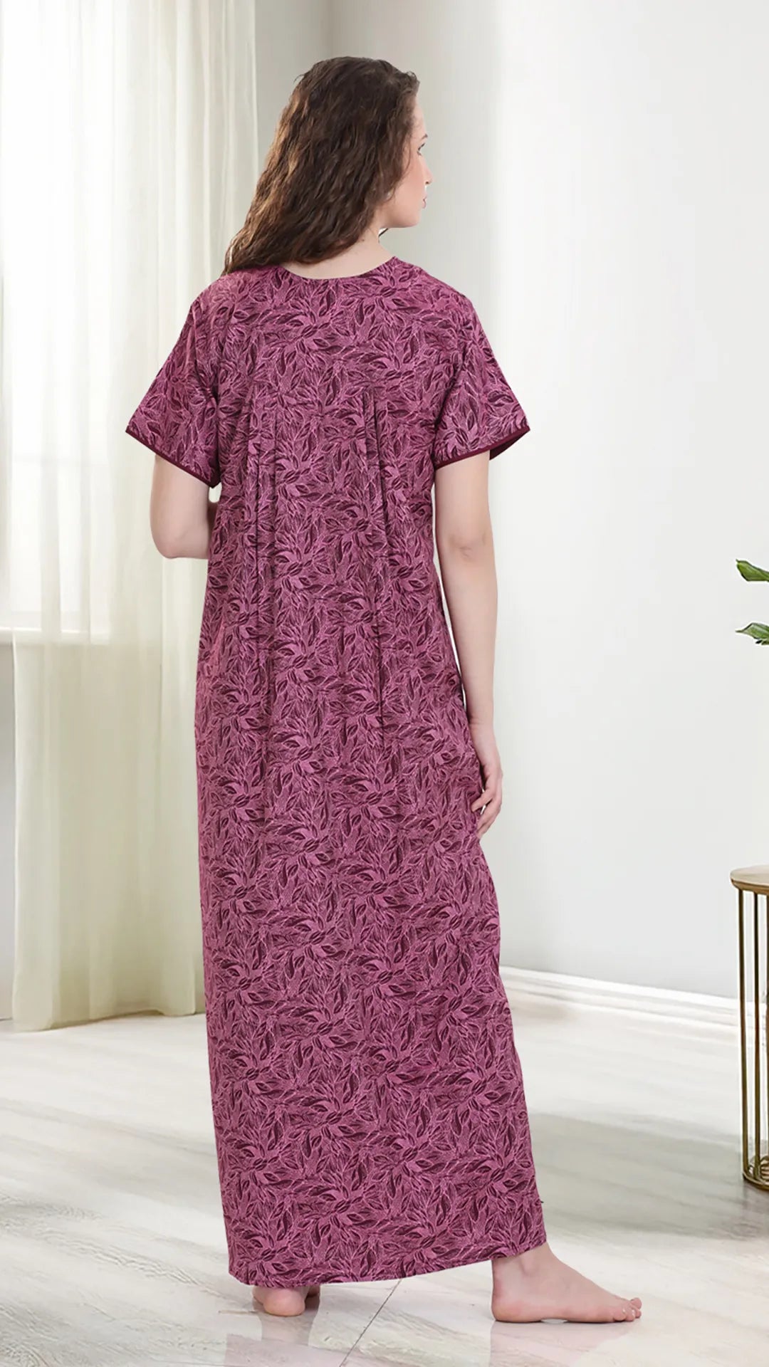 Sukanya Womens Printed Maternity Feeding Nighty