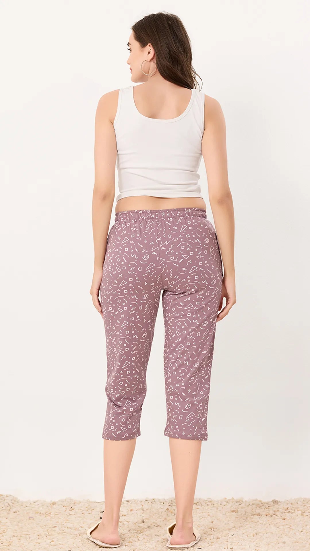 Sukanya  Women's Lounge Wear  Seprate Pyajama  - Maroon, Sinker Fabric, Regular Fit